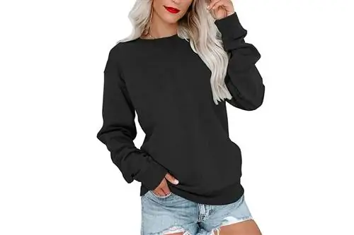 Bingerlily Womens Casual Long Sleeve Sweatshirt Crew Neck Cute Pullover Relaxed Fit Tops