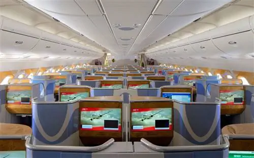 Эмирейтс А380 бизнес-класс фото