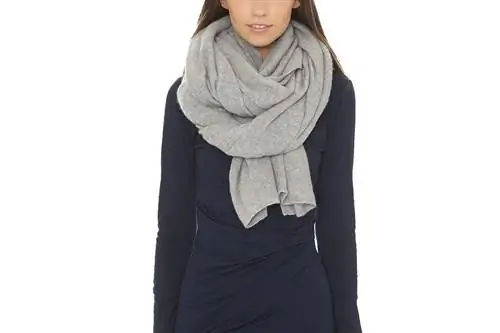 Женский дорожный кашемировый шарф White + Warren с запахом