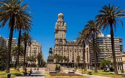 Площадь Независимости, Монтевидео, Уругвай