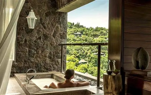 Ванна Four Seasons Seychelles Petite Anse