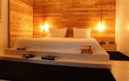 Литератор - отель Óbidos, спальня