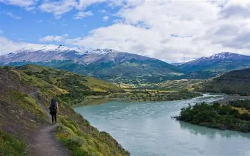 Национальный парк Торрес-дель-Пайне Трек Трек Патагония Чили