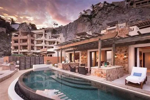 Бассейн в отеле Waldorf Astoria Los Cabos Pedregal