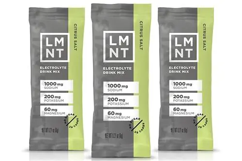 Пакеты с порошком кето-электролита LMNT