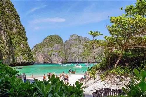 Maya Bay, Пхи-Пхи-Ли, Краби, Таиланд