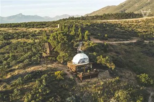 Внешний вид купола восхода луны, Тулбах, Южная Африка