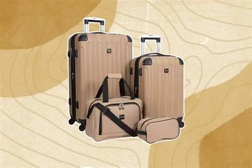 Дорожный набор Travelers Club Midtown Hardside из 4 предметов для багажа