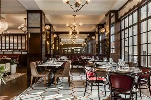 Интерьер ресторана Sofitel Legend Casco Viejo в Панама-Сити