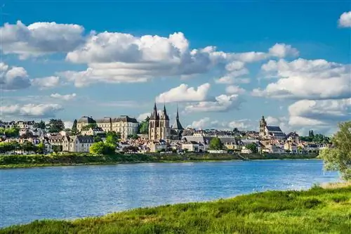 Блуа на реке Луара, Франция