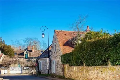 Вид на улицу Барбизон, Франция