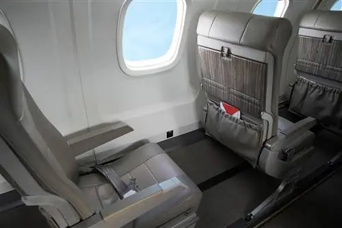 Интерьер частного самолета JSX