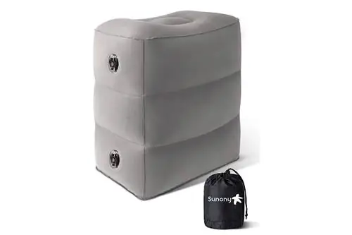 Надувная подушка для ног Sunany для путешествий