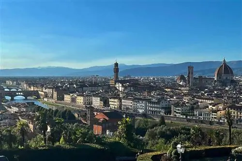 Городской пейзаж и обзор Флоренции, Италия