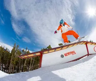 Самые посещаемые горнолыжные курорты Америки: Keystone