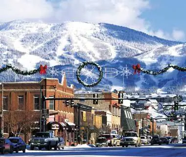 Самые посещаемые горнолыжные курорты Америки: Steamboat