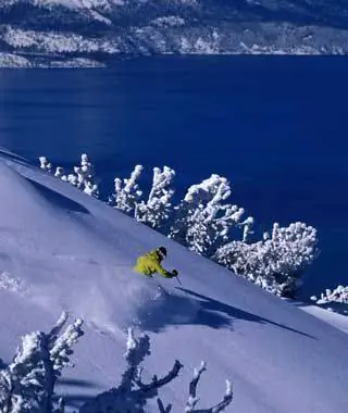 Самые посещаемые горнолыжные курорты Америки: Heavenly Mountain