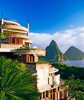 Лучшие карибские отели мира: Jade Mountain