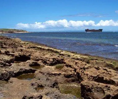 10 лучших пляжей США для обстрела: Пляж кораблекрушения Ланай, Гавайи