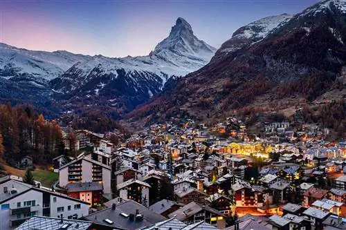 Маттерхорн и Церматт, Швейцария
