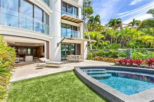 Глядя на резиденцию в Mauna Kea Residences, остров Гавайи