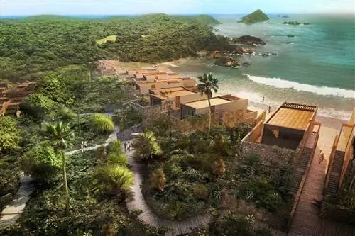 Вид с воздуха на Four Seasons Tamarindo