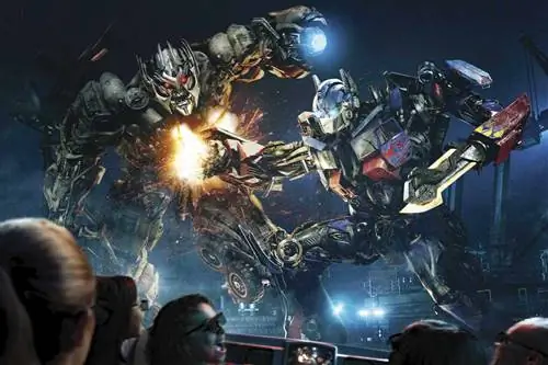 Трансформеры 3D Ride в Universal