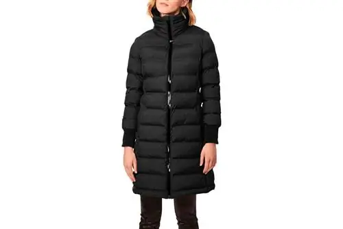 Пуховик из стеганого переработанного полиэстера