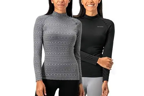 Набор из 2 женских терморубашек с длинным рукавом DEVOPS