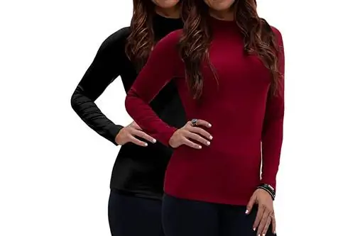 Набор из 2 женских терморубашек с длинным рукавом DEVOPS