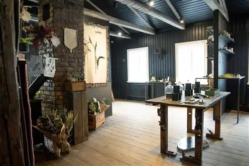 Интерьер магазина Fischersund в Исландии