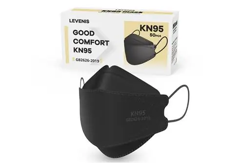 LEVENIS KN95 Маски для лица 50 шт. в упаковке