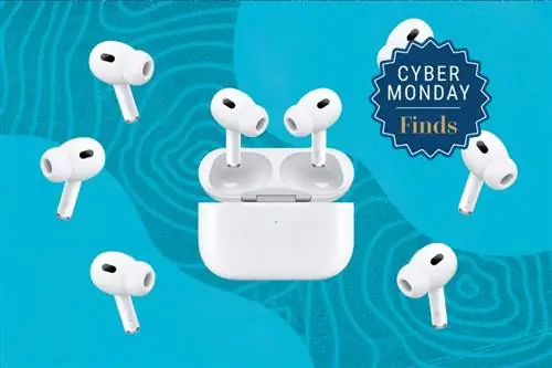 Apple AirPods Pro Cyber Monday рекламирует