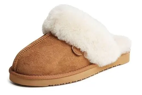 Тапочки из шерпы Dearfoam Fireside