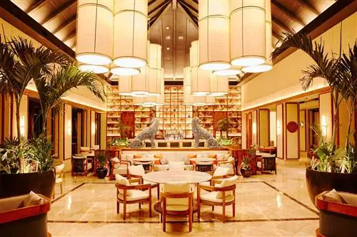 Интерьер Hix Jaguars в Fairmont Mayakoba