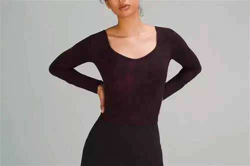 lululemon рубашка с длинным рукавом Align