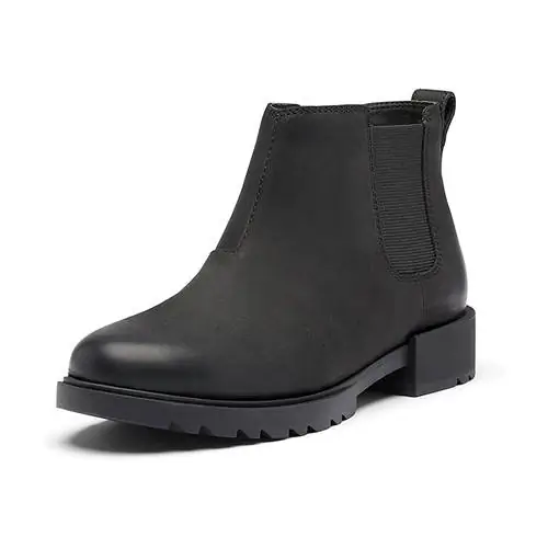 Женские ботинки SOREL Emelie II Chelsea из водонепроницаемой кожи от дождя