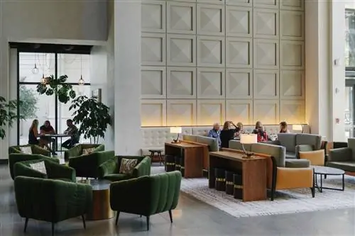 Вестибюль отеля JW Marriott в Тампе