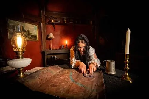 Актер из York Dungeons в Йорке, Англия.