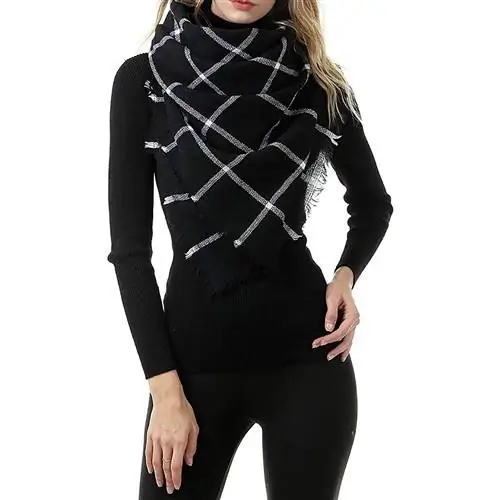 Осенне-зимний женский шарф American Trends