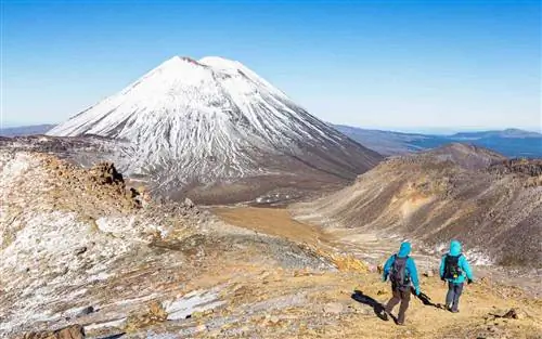 Гора Нгаурухо - Новая Зеландия