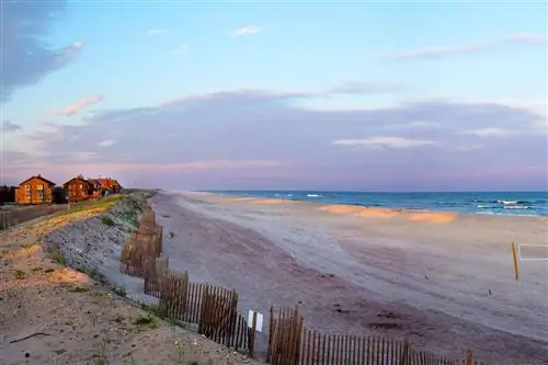 Файер-Айленд, Пойнт-О'Вудс, пляж на берегу океана