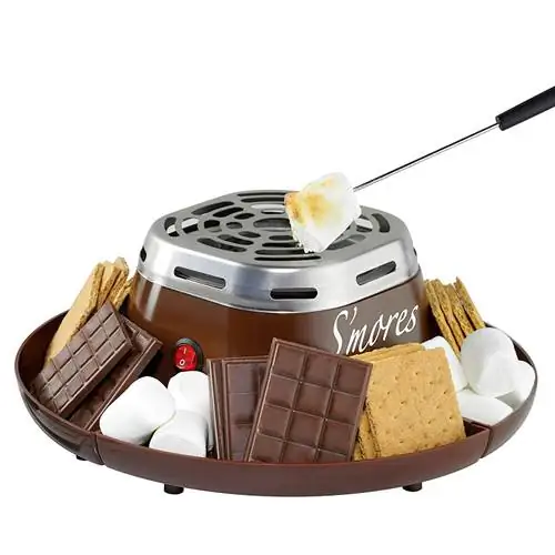 Ностальгия Внутренний электрический чайник из нержавеющей стали S'mores Maker