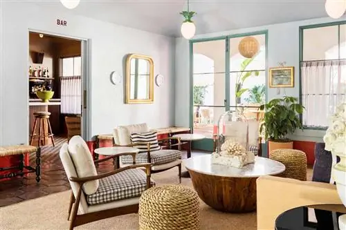 Лобби Pailhouse в Санта-Барбаре