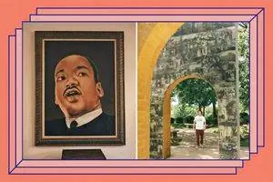 Портрет MLK Jr. и Диванга Вальдеса