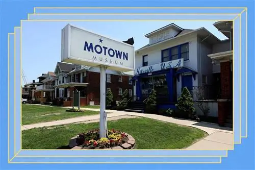 Музей Motown (Хитсвилл, США), бывший дом Motown Records в Детройте, штат Мичиган.