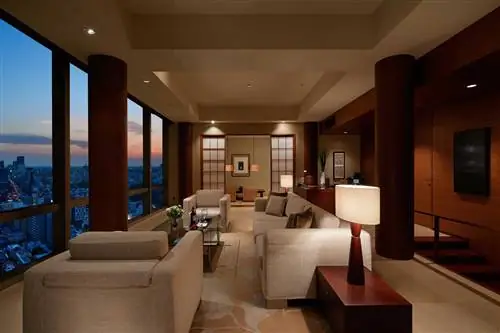 Посольский люкс в отеле Grand Hyatt Tokyo