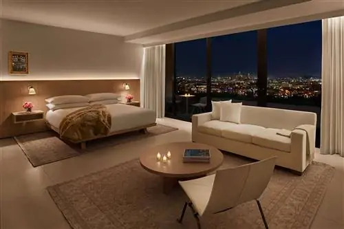 Гостевая комната в The West Hollywood Edition