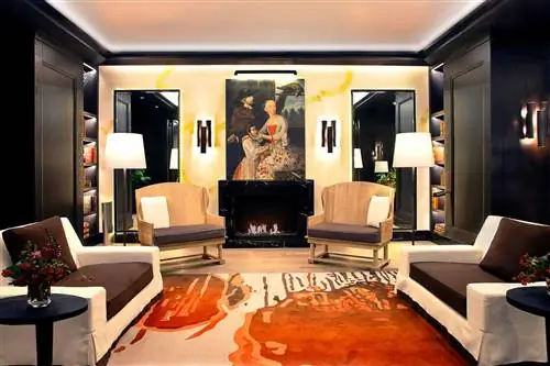 Зона отдыха в отеле Four Seasons в Мехико