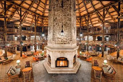 Внутренний домик в Fairmont Le Chateau Montebello